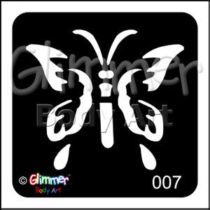 BEST OF GLIMMER Stencil Set with Design Sheets - Glimmer Body Art